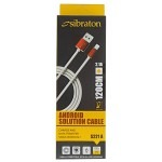 کابل شارژ سیبراتون مدل S221A با دوام و سرعت انتقال بالا