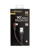 کابل شارژ میکرو سیبراتون s445a سری 90 درجه