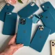 iphone silicone case cosmic blue
