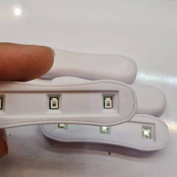 چراغ کوچک uv (فرابنفش) - تستر پول - نصب گلس uv