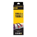 کابل شارژر تایپ سی سیبراتون مدل S224C با کیفیت بالا و شارژ سریع