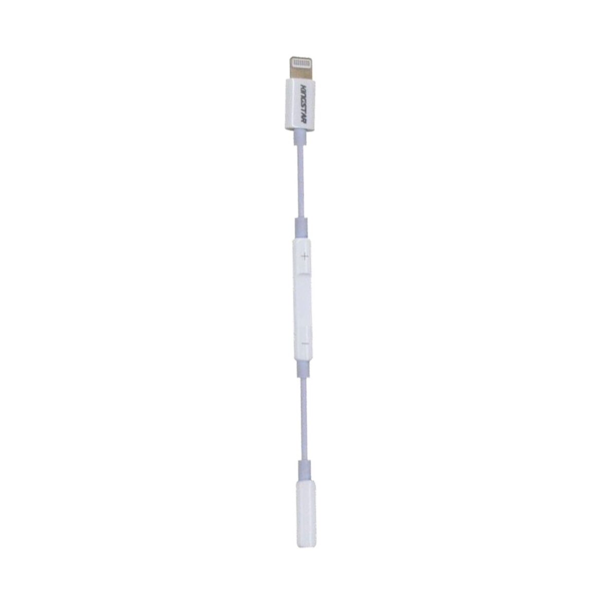 مبدل لایتنینگ به جک 3.5 برند kingstar با قابلیت کم و زیاد صدا - Image 1