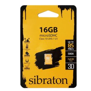 Sarand.ir کارت حافظه microSDHC سیبراتون استاندارد UHS I U1 سرعت 85MBps ظرفیت 16 گیگابایت 1 16539