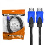 کابل HDMI برزنتی 5 متری مدل High Speed با پشتیبانی Full HD و Ethernet