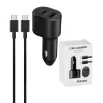 شارژر فندکی سامسونگ مدل EP-L5300 توان 45 وات مناسب شارژ سریع