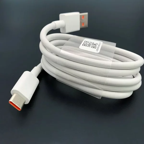 کابل شارژ 67 وات شیائومی با ثانیهشمار