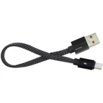 کابل شارژ پاوربانکی کنفی مدل PM-02 سر فلزی طول 25 سانتی متر