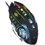 ماوس گیمینگ Oscar مدل T5 با سیم و نورپردازی RGB