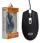موس سیم دار Kaiser مدل K-129 با بدنه مخملی و LED هفت رنگ